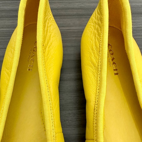 Coach Florabelle Leather Ballet Flat - Picture 6 of 9